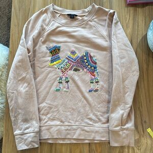 J. Crew Camel Sweatshirt